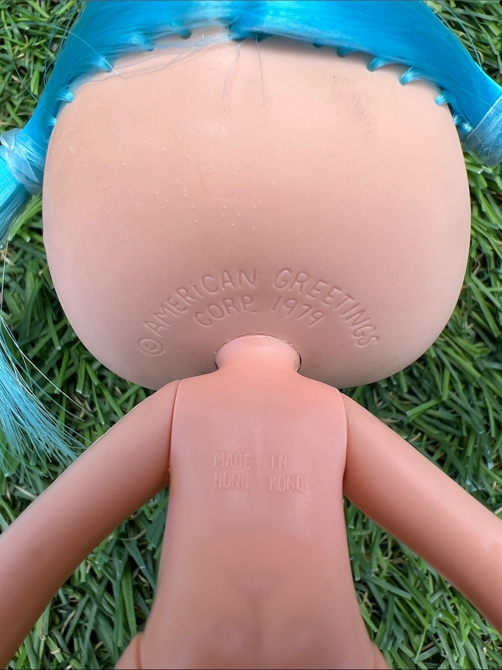 VINTAGE Strawberry Shortcake Blueberry Muffin doll 1970s American Greetings 🍓 - Picture 12 of 14